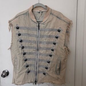 Free People Jean Vest